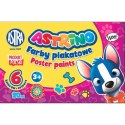 Farby plakatowe Astra ASTRINO kolor: miedziany 20ml 6 kolor. (301221001) Astra