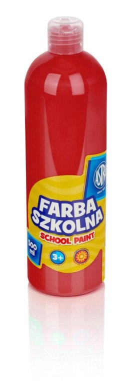 Farby plakatowe Astra kolor: czerwona 500ml 1 kolor. Astra