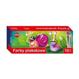 Farby plakatowe Mona kolor: mix 20ml 10 kolor. Mona