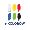 Farby plakatowe kolor: mix 20ml 6 kolor. Oxford (400167103) Oxford