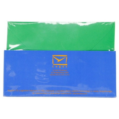 Koperta z papierem C6 mix [mm:] 162x116 Logos 120 sztuk Logos