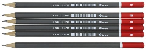 Ołówek w kartonowym pudełku 4B Titanum Titanum