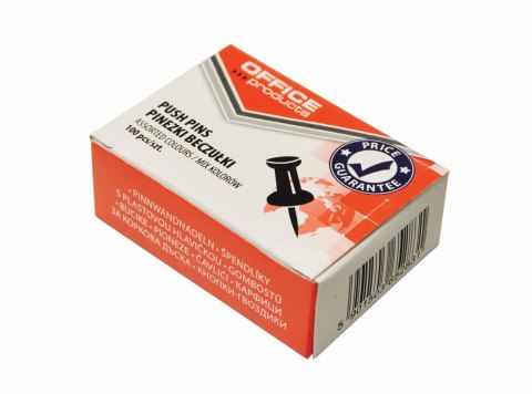 Pinezki beczułki kolor: mix 100 szt Office Products (18194019-99) Office Products