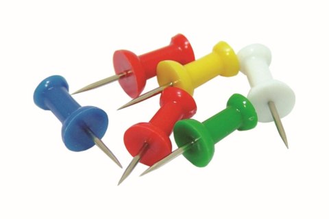 Pinezki beczułki kolor: mix 100 szt Office Products (18194019-99) Office Products