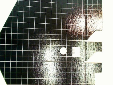 Pojemnik na dokumenty pionowy A4 czarny tektura bezkwasowa VauPe (402/02) VauPe