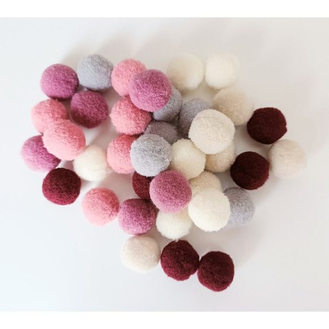 Pompony NUDE 5902277337245 mix 36 szt Interdruk (35szt) Interdruk