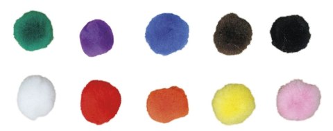 Pompony Craft-Fun Series akrylowe mix 80 szt Titanum (20TH1020-11) Titanum