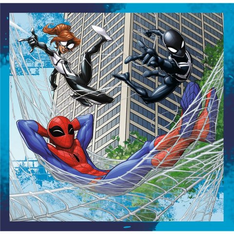 Puzzle Spiderman Pajęczy przyjaciele 4w1 el. Trefl (34874) Trefl