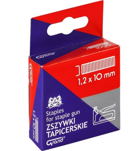 Zszywki GR-T01 do zszywacza tapicerskiego/takera 1,2 1000 szt Grand (110-1706) Grand