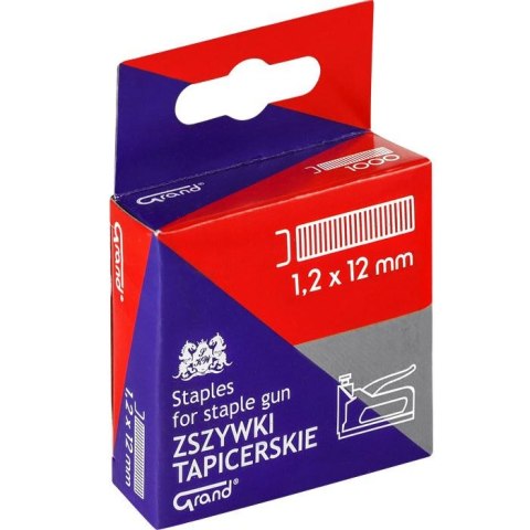 Zszywki GR-T01 do zszywacza tapicerskiego/takera 1,2 1000 szt Grand (110-1707) Grand
