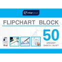 Blok do tablic flipchart Interdruk 50k. 70g krata [mm:] 1000x640 (FLI50#) Interdruk