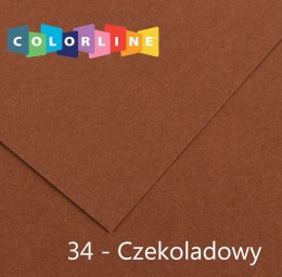 Brystol Canson Colorline 34 czekoladowy 150g 10k [mm:] 500x650 (31074S053) Canson