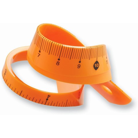 Linijka plastikowa elastyczna 20cm Tetis (BL020-RB) Tetis