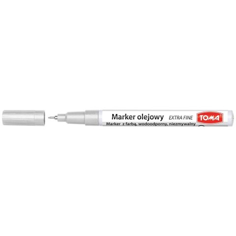 Marker olejowy extra fine wkład srebrny 0,9mm Toma (TO-442 9 4) Toma