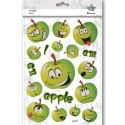 Naklejka (nalepka) Craft-Fun Series jabłka Titanum (XOL14) Titanum