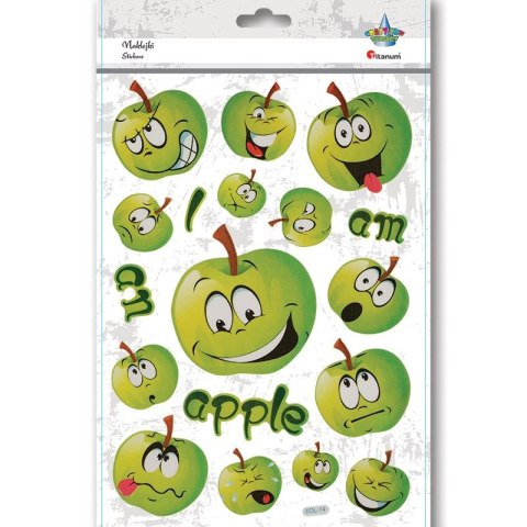 Naklejka (nalepka) Craft-Fun Series jabłka Titanum (XOL14) Titanum