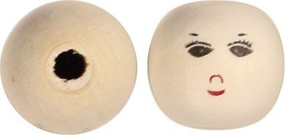 Ozdoba drewniana Craft-Fun Series koraliki Titanum (22TH401-4) Titanum