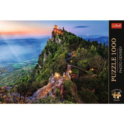 Puzzle Premium Plus Wieża Cesta 1000 el. Trefl (10822) Trefl