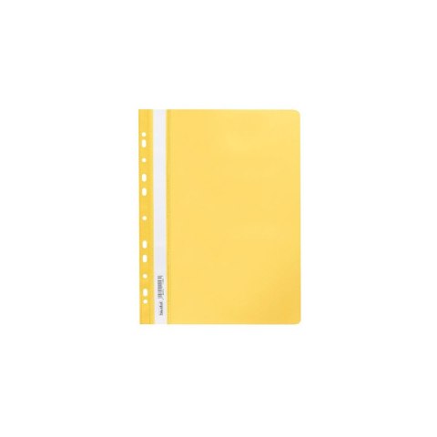 Skoroszyt PP zawieszany A4 żółty polipropylen PP Biurfol (SPP-02-04) Biurfol