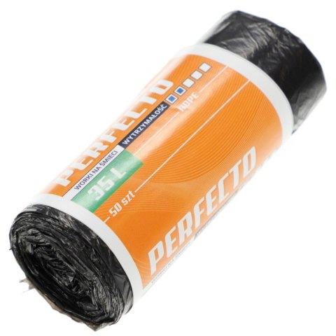 Worki na śmieci kolor: czarny 35L 50 szt Dorplast Dorplast