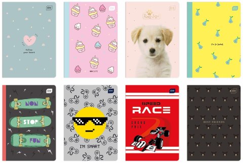 Zeszyt A5 16k. krata [mm:] 148x210 Interdruk (ZE16KFK) Interdruk