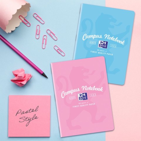 Zeszyt CAMPUS PASTEL A5 60k. 90g linia [mm:] 150x210 Oxford (400160140) Oxford