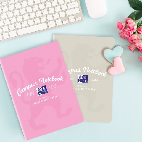 Zeszyt CAMPUS PASTEL A5 60k. 90g linia [mm:] 150x210 Oxford (400160140) Oxford