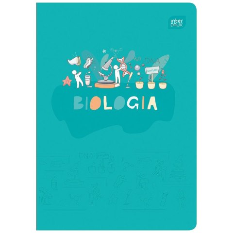 Zeszyt tematyczny A5 60k. 70g krata Interdruk (ZE60#BIOFSC) Interdruk