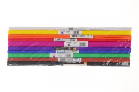 Bibuła marszczona mix 500mm x 2000mm Fun&Joy Fun&Joy