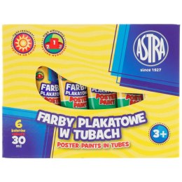 Farby plakatowe Astra kolor: zielony jasny 30ml 1 kolor. Astra