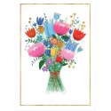 Kartka składana KARNET B8 bukiet Henry (5905701484218) Henry