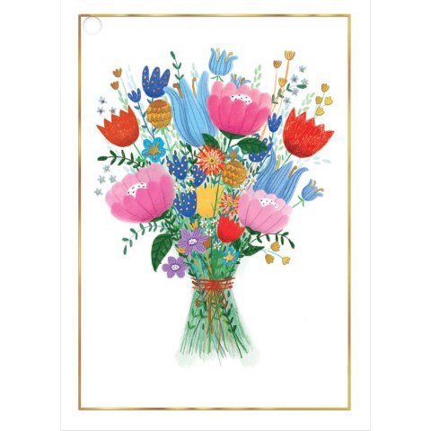 Kartka składana KARNET B8 bukiet Henry (5905701484218) Henry