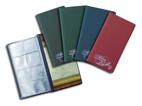 Klaser numizmatyczny Z NOTESEM czarny [mm:] 108x195 Warta (112-016) Warta