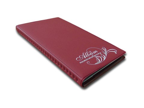 Klaser numizmatyczny Z NOTESEM czarny [mm:] 108x195 Warta (112-016) Warta