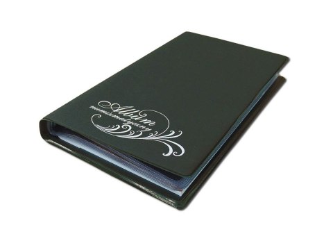 Klaser numizmatyczny Z NOTESEM czarny [mm:] 108x195 Warta (112-016) Warta