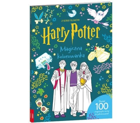 Książka dla dzieci Wizarding World. Magiczna kolorowanka Ameet (FCB 5101) Ameet