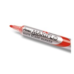 Marker suchościeralny Pentel, czerwony 1,1-2,2mm okrągła końcówka Pentel