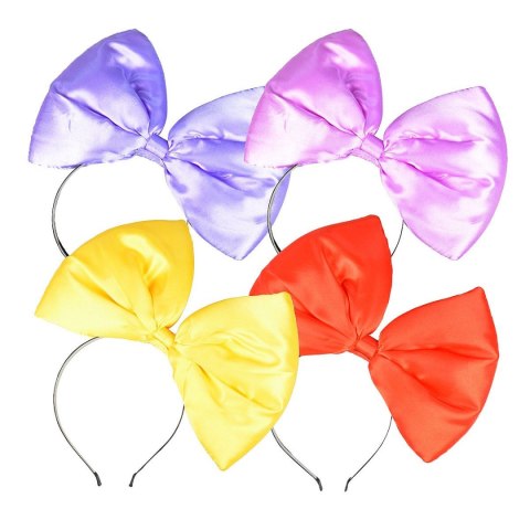 Opaska z kokardą gigant mix kolorów Arpex (SR2602) Arpex