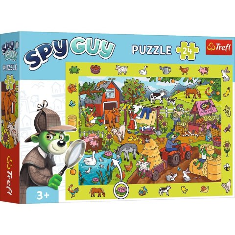 Puzzle Trefl Rodzina Treflików Spy Guy 24 el. (15589) Trefl