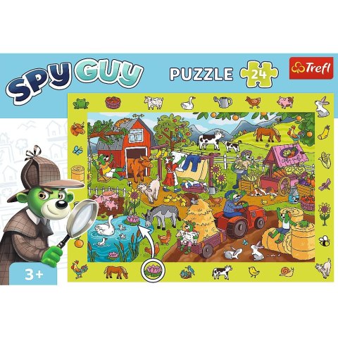 Puzzle Rodzina Treflików Spy Guy 24 el. Trefl (15589) Trefl
