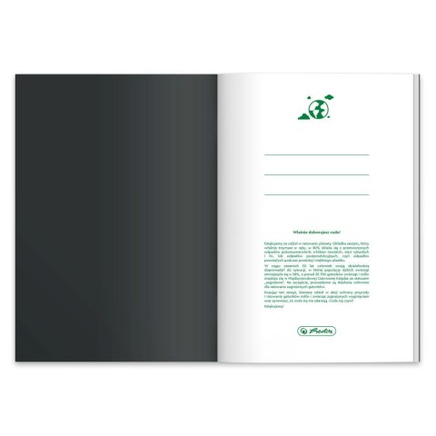 Zeszyt Ocean Colors Eco PP 9552431 A4 60k. 70g krata Herlitz (400198130) Herlitz