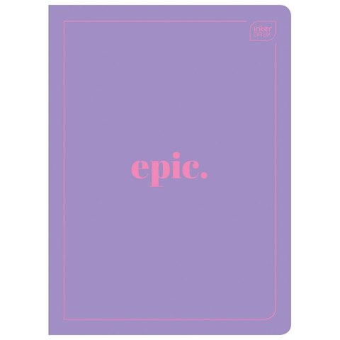 Zeszyt CATCH THE COLOURS A5 80# A5 80k. 70g krata Interdruk Interdruk