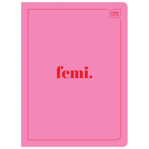 Zeszyt CATCH THE COLOURS A5 80# A5 80k. 70g krata Interdruk Interdruk