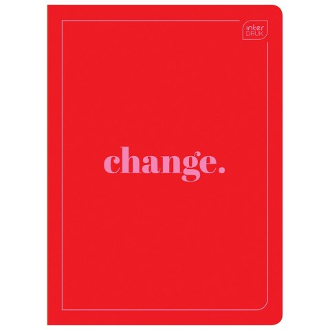 Zeszyt CATCH THE COLOURS A5 80# A5 80k. 70g krata Interdruk Interdruk