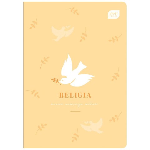Zeszyt tematyczny Religia z poddrukiem A5 32k. 70g krata Interdruk (ZE32KF#RPOD) Interdruk