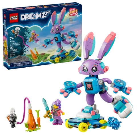 Klocki konstrukcyjne Lego DREAMZzz Izzie i gamerski Bunchu (71490) Lego