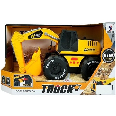 Koparka 24 cm, światło i dźwięk Lean (5645) Lean