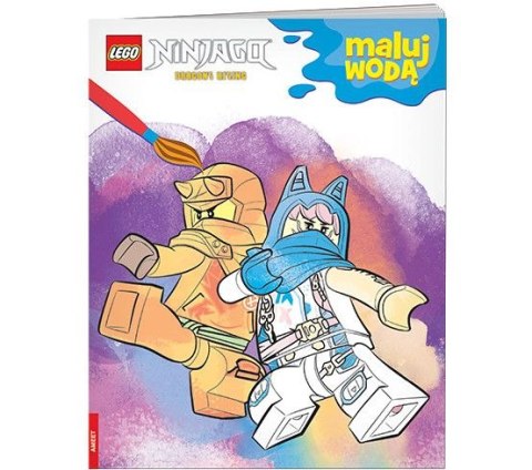 Książka dla dzieci Ameet LEGO® NINJAGO® maluj wodą (MW 6703) Ameet