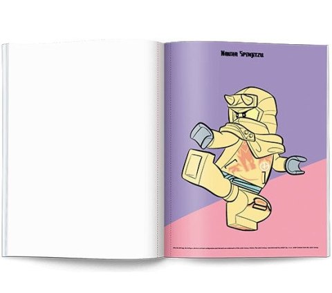 Książka dla dzieci LEGO® NINJAGO® maluj wodą Ameet (MW 6703) Ameet