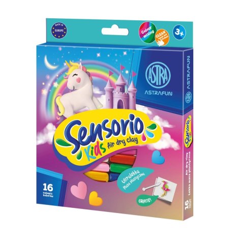 Masa plastyczna dla dzieci Jednorożec Sensorio Kids mix Astra (336124024) Astra